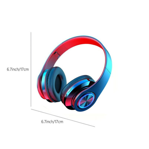 Auriculares inalámbricos Bluetooth 5.3 con luz LED 1