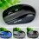 2.4G Wireless Mouse Ergonomic Silver 1pc 2