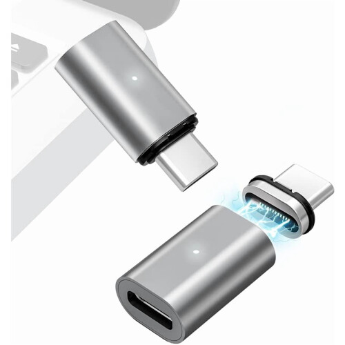 Μαγνητικός προσαρμογέας USB-C SHEEAST 24 ακίδων 120W 40Gbps 1