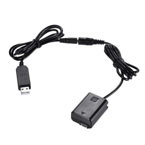 Μπαταρία Docooler NP-FW50Dummy + Καλώδιο USB για φωτογραφικές μηχανές Sony 1
