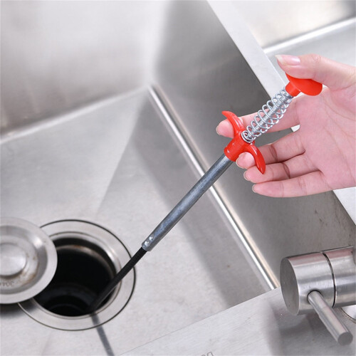 JilgTeok Pipe Unclogger Flexible Telescoping Grabber Claw 2