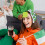 Irish Green Hat Headband St. Patrick's Day Festive Design 4