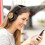 Brusreducerande trådlösa hörlurar Bluetooth 4.2 med mikrofon 4