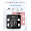 Smart Bluetooth Body Fat Scale with LCD Display, 180kg 5