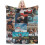 Couverture en microfibre polaire – Couverture douce et chaude pour lit et canapé, 1