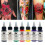 Tattoo ink set pigment bottle permanent 8 colors 2