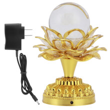 Kristall-LED-Lampe im antiken Stil für Meditation