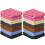 Lingettes 100 % coton, 30 x 30 cm, lot de 24 1