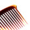 Pente de cabelo com dentes largos e topo plano. 3