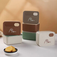 Recipiente para alimentos de acero inoxidable 304 con tapa