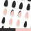 Kit de unhas postiças com 24 peças para crianças 2