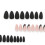 Kit de unhas postiças com 24 peças para crianças 3