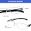 4-teilige randlose Blaulichtfilterbrille 5