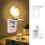 Étagère murale pour prises électriques, lot de 3 2