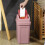 Badrumspapperskorg med svängbart lock rosa 2 gallon 4