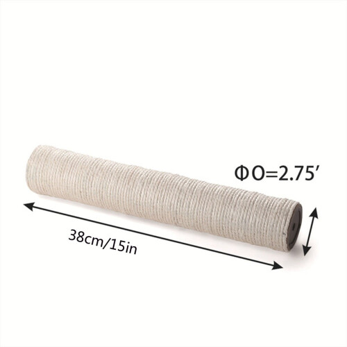 Sisal Cat Scratching Post Replacement Pole 38cm 2