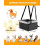 Assento elevatório para carro para cães pequenos de até 4,5 kg (10 lb) 5