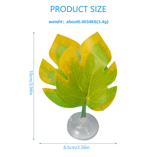 Bettafiskbädd – Akvariumdekor i plast, 10 cm 2