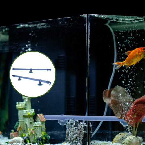 Luftstensboblestang til akvarium – blå, 45,7 cm 2