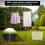 Rotary Washing Line Spike | Galvanised 32mm 40mm Base 5