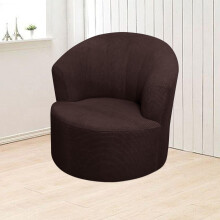 Stretch Barrel Chair Cover – Polyester Slipcover for