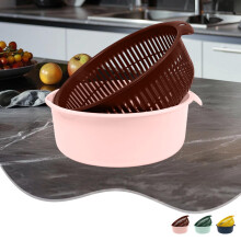 Food-Grade Plastic Sink Colander Basket – 18.5cm