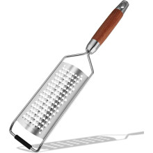 Zesteur à citron à lames fines, manche en bois, 1 pièce