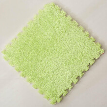 Front Door Area Rug Green Non-Slip Square 1414 in