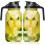 2er-Pack Glas-Einmachglas-Krug, 1,9 Liter, Weithalsverschluss, luftdicht 1
