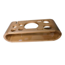 Soporte de madera para cocteleras – 28 cm