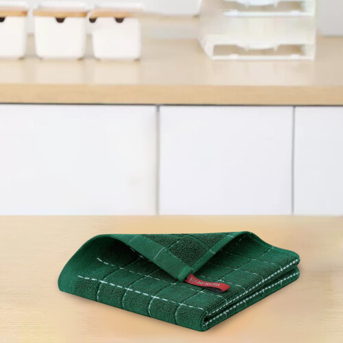 Toalla de cocina de algodón absorbente y reutilizable