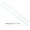 Witte metalen verstelbare douchestang 40–70 cm 1