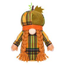 Peluche Gnome des récoltes d'automne, 28 cm