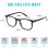 DOMETOUR Blauwlichtfilterbril Unisex 4