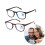 DOMETOUR Blauwlichtfilterbril Unisex 5