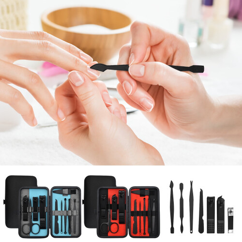 Manicure Pedicure Sæt Rustfrit Stål 12 Dele 1