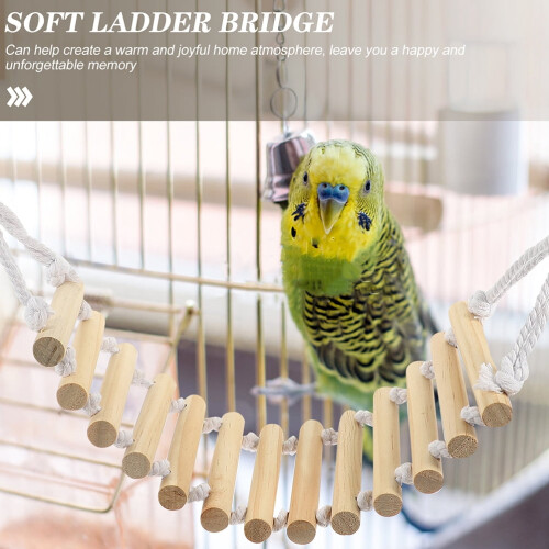 Escalera de madera para reptiles de 30 cm 1