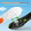 Solette da uomo in memory foam con supporto plantare 4