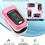 Saturimetro da dito rosa con display OLED 5