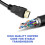 Cabo VGA com conectores banhados a ouro, 3m 4