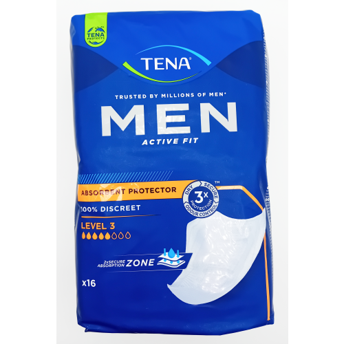 Tena TENA Men Level 3 Pack of 16 x6 (Case) Extra Absorbent 2