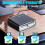 Φορητή συσκευή αναπαραγωγής CD DVD USB για φορητό υπολογιστή αυτοκινήτου και 4