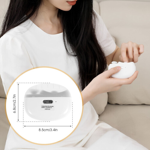Electric Nail Clipper USB Rechargeable with Light 1