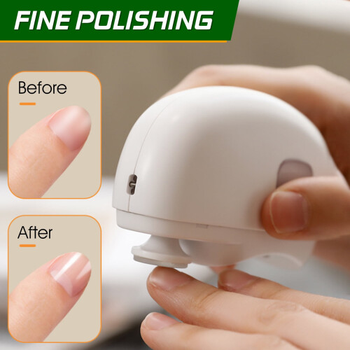 Electric Nail Clipper USB Rechargeable with Light 2