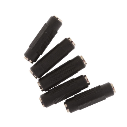 Προσαρμογέας στερεοφωνικής υποδοχής θηλυκού σε θηλυκό 3,5 mm (5 τεμάχια) 2