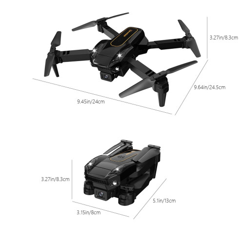 Drone pliable avec caméra 1080p et commande WiFi 2