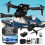 Drone pliable avec caméra 1080p et commande WiFi 4