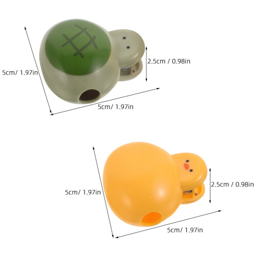 Ηλεκτρικά καλύμματα οδοντόβουρτσας Duck and Turtle, συσκευασία 2 τεμαχίων 1