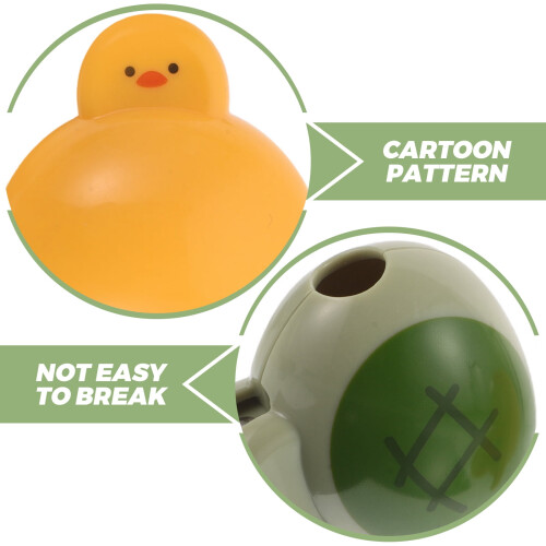 Ηλεκτρικά καλύμματα οδοντόβουρτσας Duck and Turtle, συσκευασία 2 τεμαχίων 2