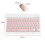 Ultra-Slim Bluetooth Keyboard and Mouse Combo for PC Tablet 3